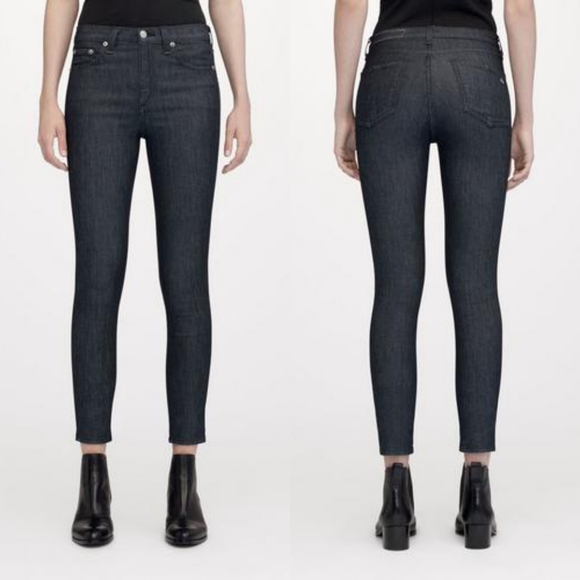 Rag & Bone High Rise Skinny Jeans Size 23 - Picture 2 of 11